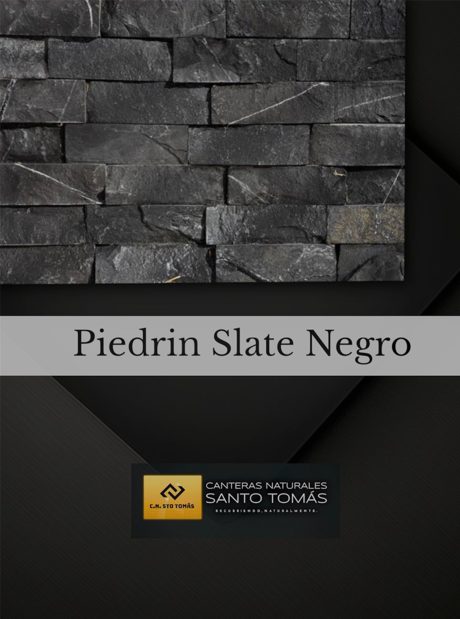 Piedrin Slate Negro