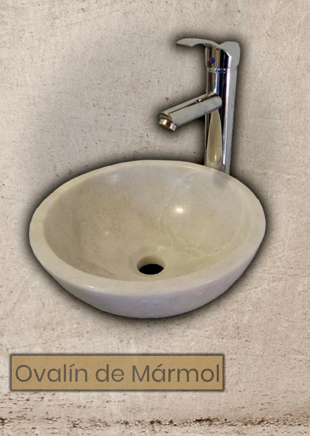 Ovalín Redondo Blanco Bego