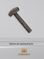 Marro de Mármol Artesanal - Accesorio de Escritorio de Lujo