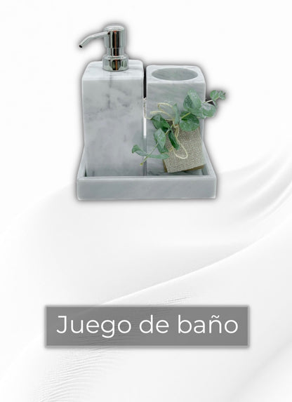 Juego de baño Blanco