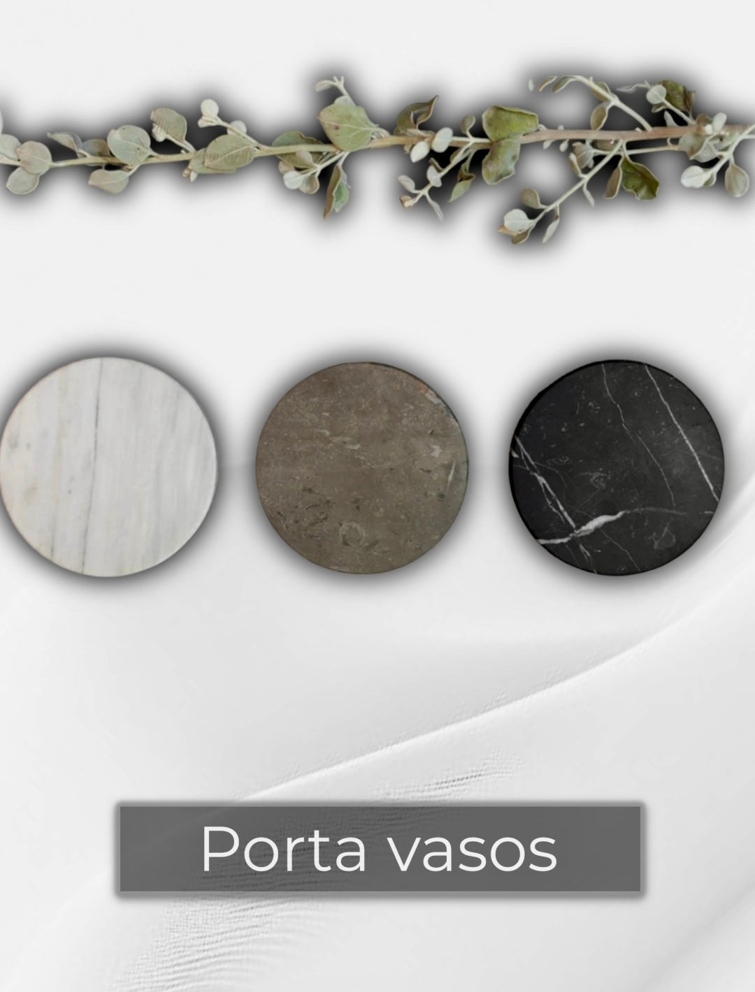 Porta vasos de Mármol