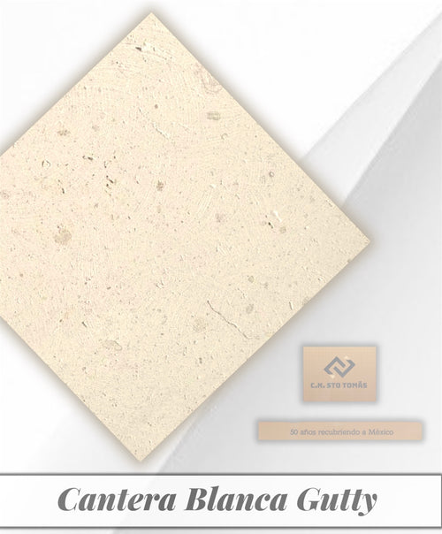 Cantera Blanca Gutty - Venta por Pieza