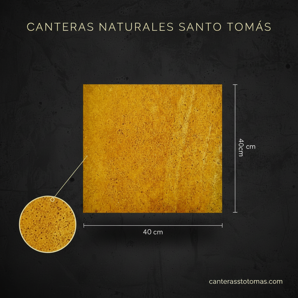 Cantera Amarilla Calmek 40x40