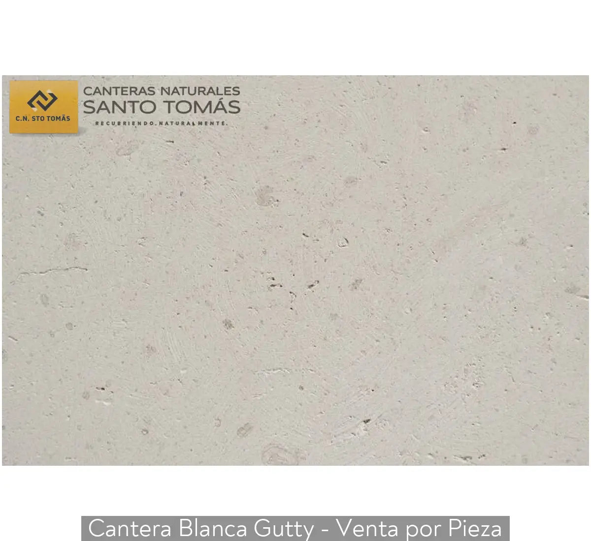 Cantera Blanca Gutty - Venta por Pieza