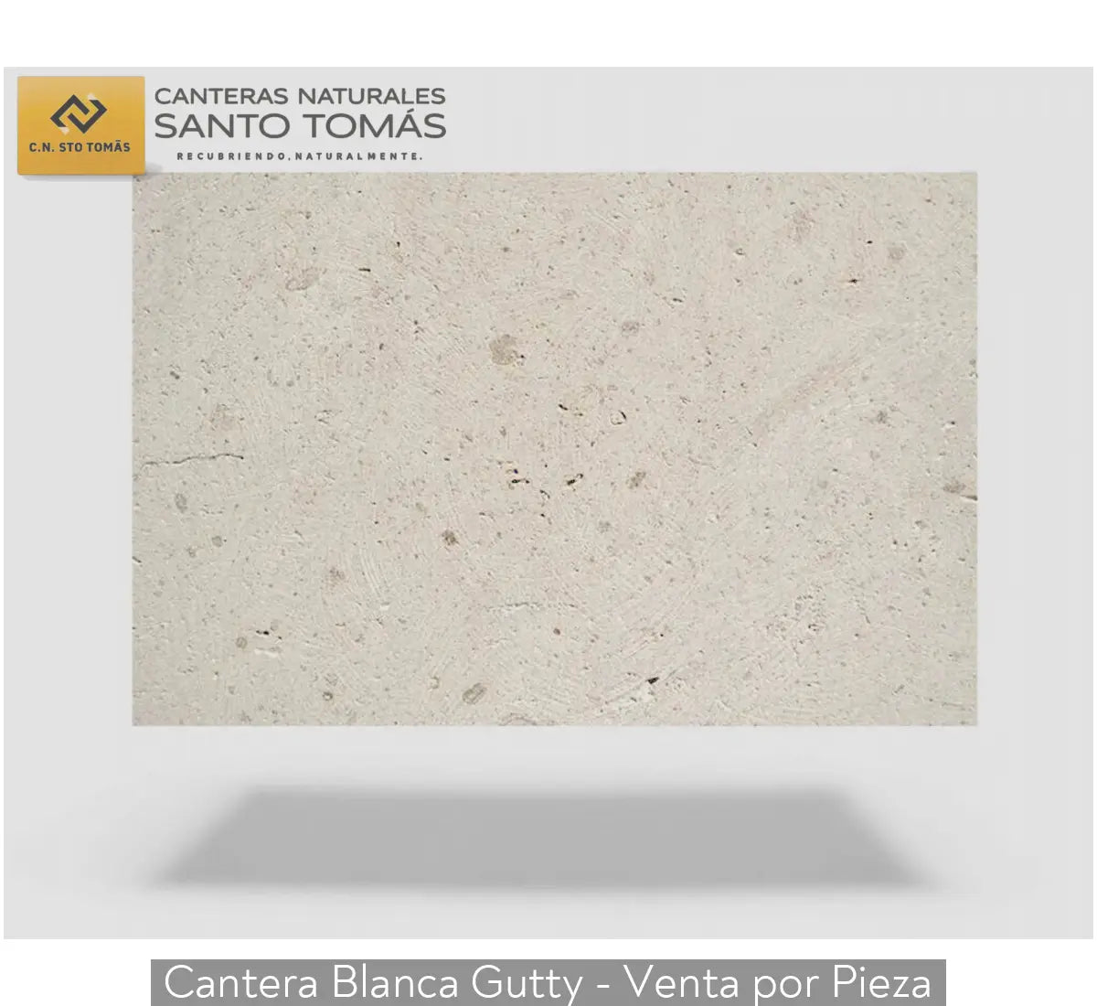 Cantera Blanca Gutty - Venta por Pieza