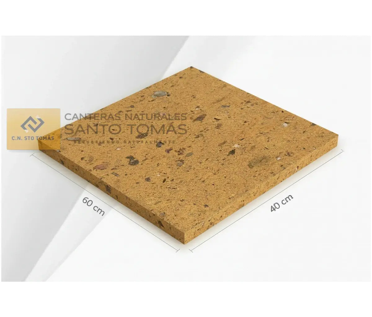 Cantera Bronce 60x40x2 cm