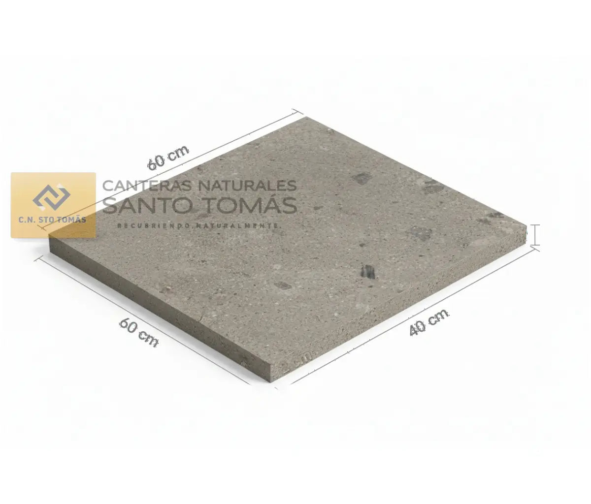 Cantera Gris Remedios 60x40x2 cm