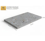 Cantera Gris Tajín 60x40x2 cm