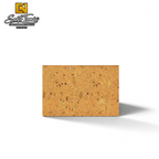 Canteras Naturales Santo Tomás Cantera Bronce stone tile with warm orange-gold texture and natural brown speckles.