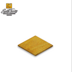 Canteras Naturales Santo Tomás yellow Calmek natural stone tile with a textured finish for interior or exterior walls.