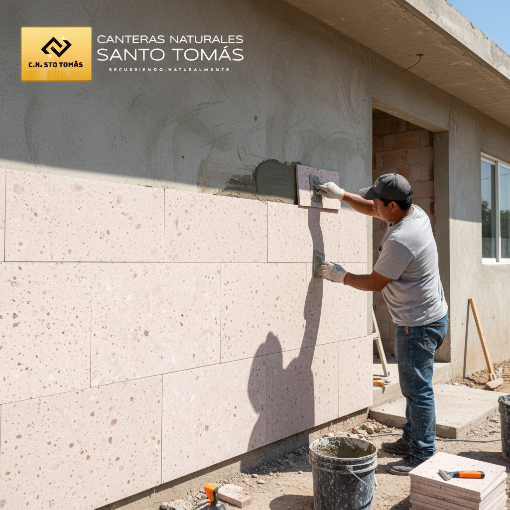 Colocación - Cantera Rosa Mexicana