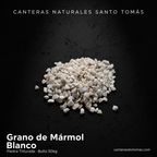 Editorial Oscuro - Grano de Mármol Blanco