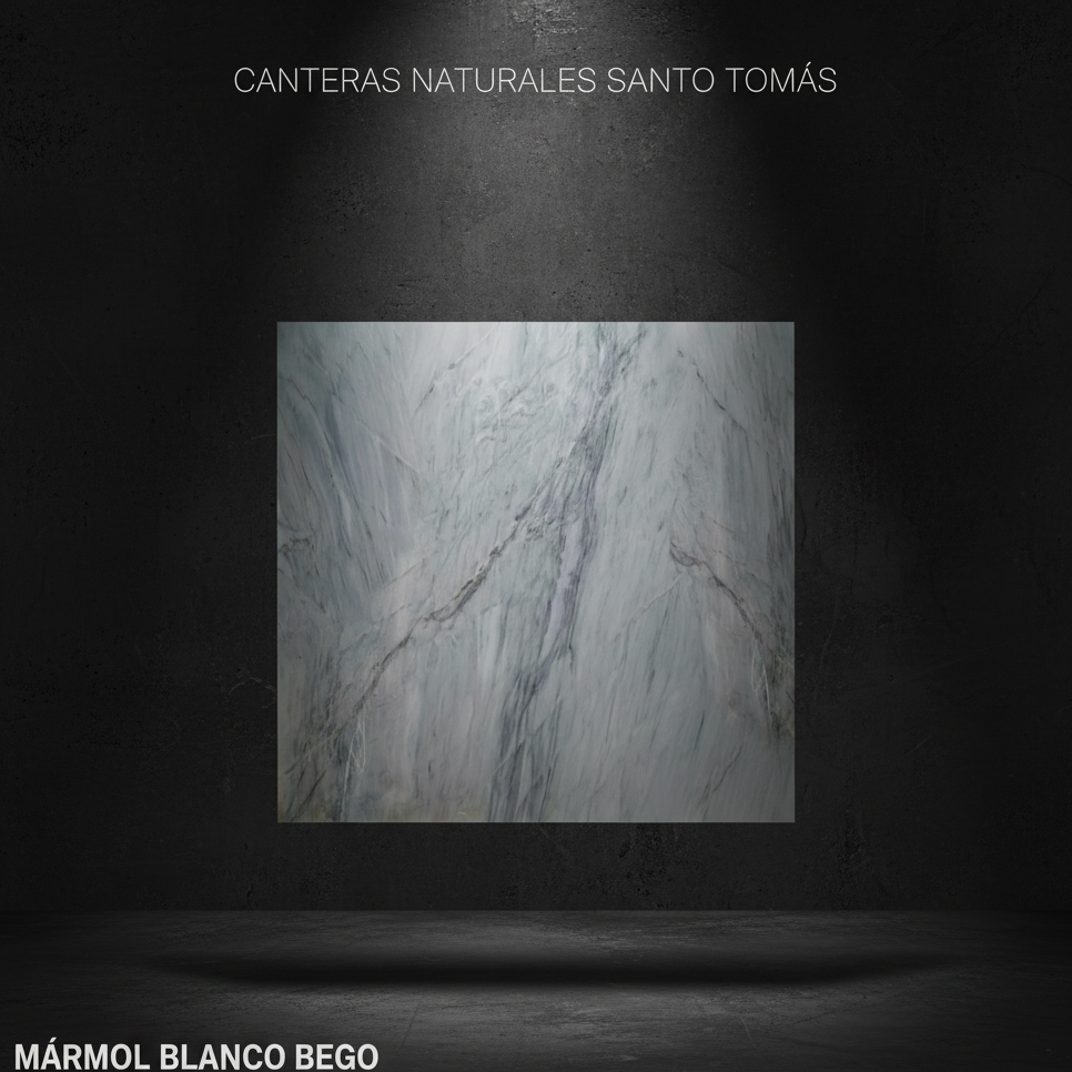 Editorial Oscuro - Mármol Blanco Bego