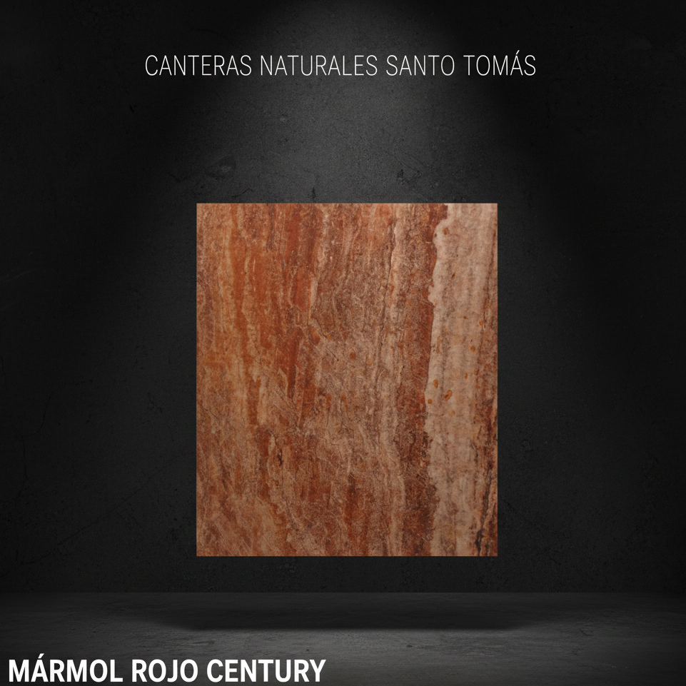 Editorial Oscuro - Mármol Rojo Century