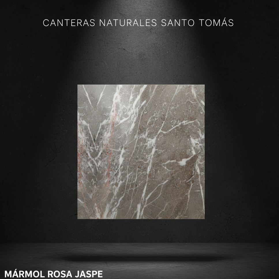 Editorial Oscuro - Mármol Rosa Jaspe