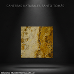 Editorial Oscuro - Mármol Travertino Amarillo