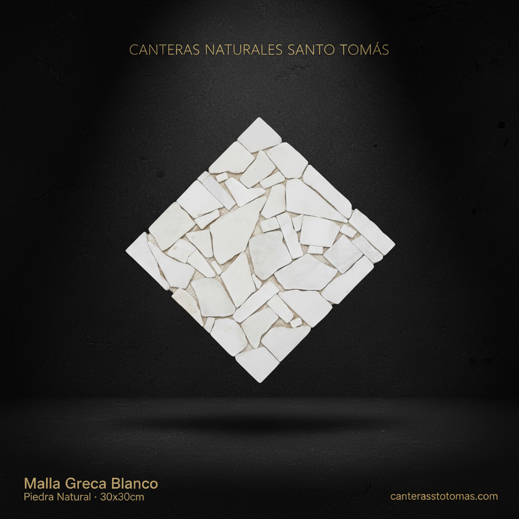 Editorial Oscuro - Malla Greca Blanco