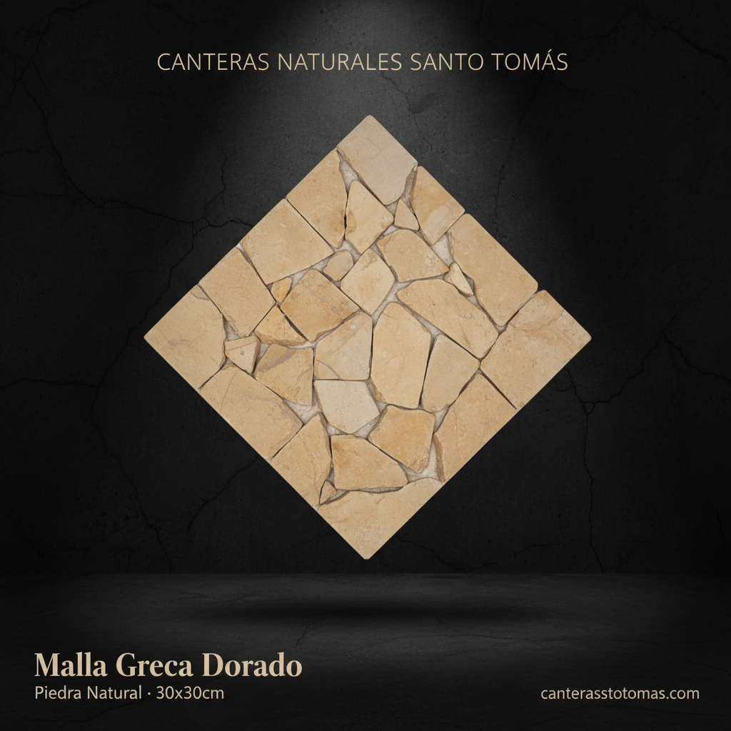 Editorial Oscuro - Malla Greca Dorado