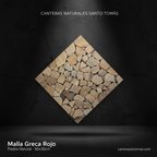 Editorial Oscuro - Malla Greca Rojo