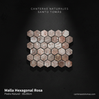 Editorial Oscuro - Malla Hexagonal Rosa