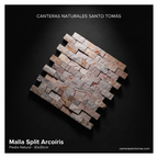 Editorial Oscuro - Malla Split Arcoíris