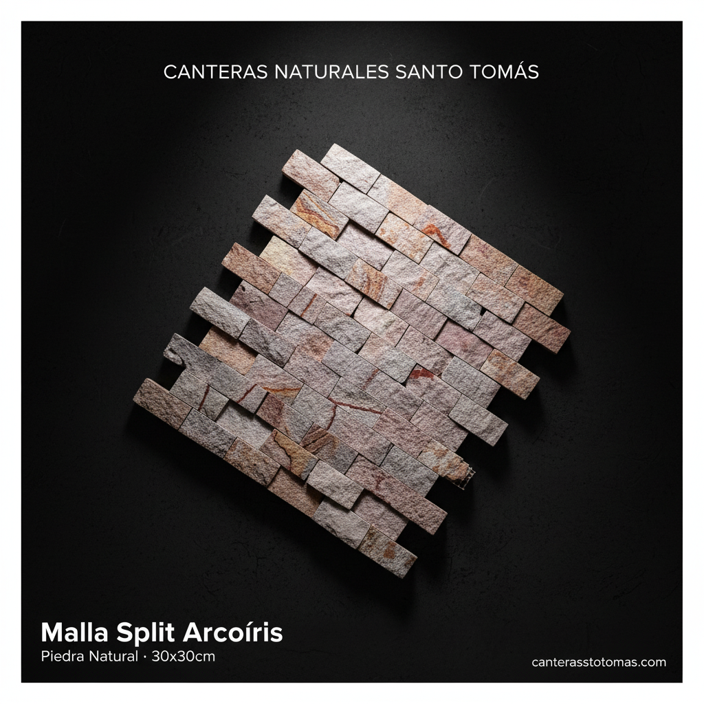 Editorial Oscuro - Malla Split Arcoíris
