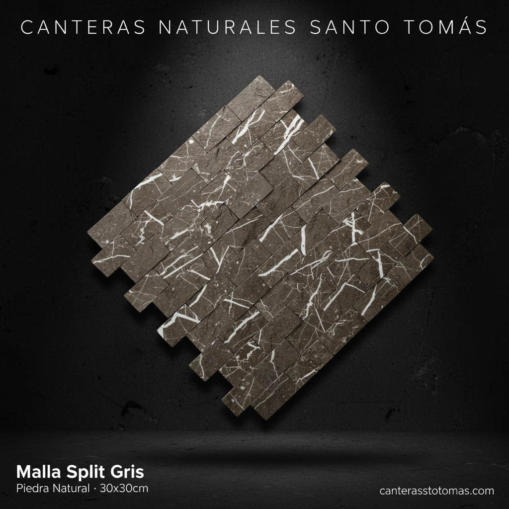 Editorial Oscuro - Malla Split Gris