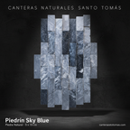 Editorial Oscuro - Piedrín Sky Blue