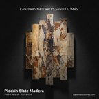Editorial Oscuro - Piedrín Slate Madera