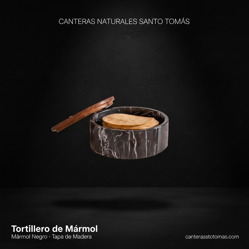 Editorial Oscuro - Tortillero de Mármol