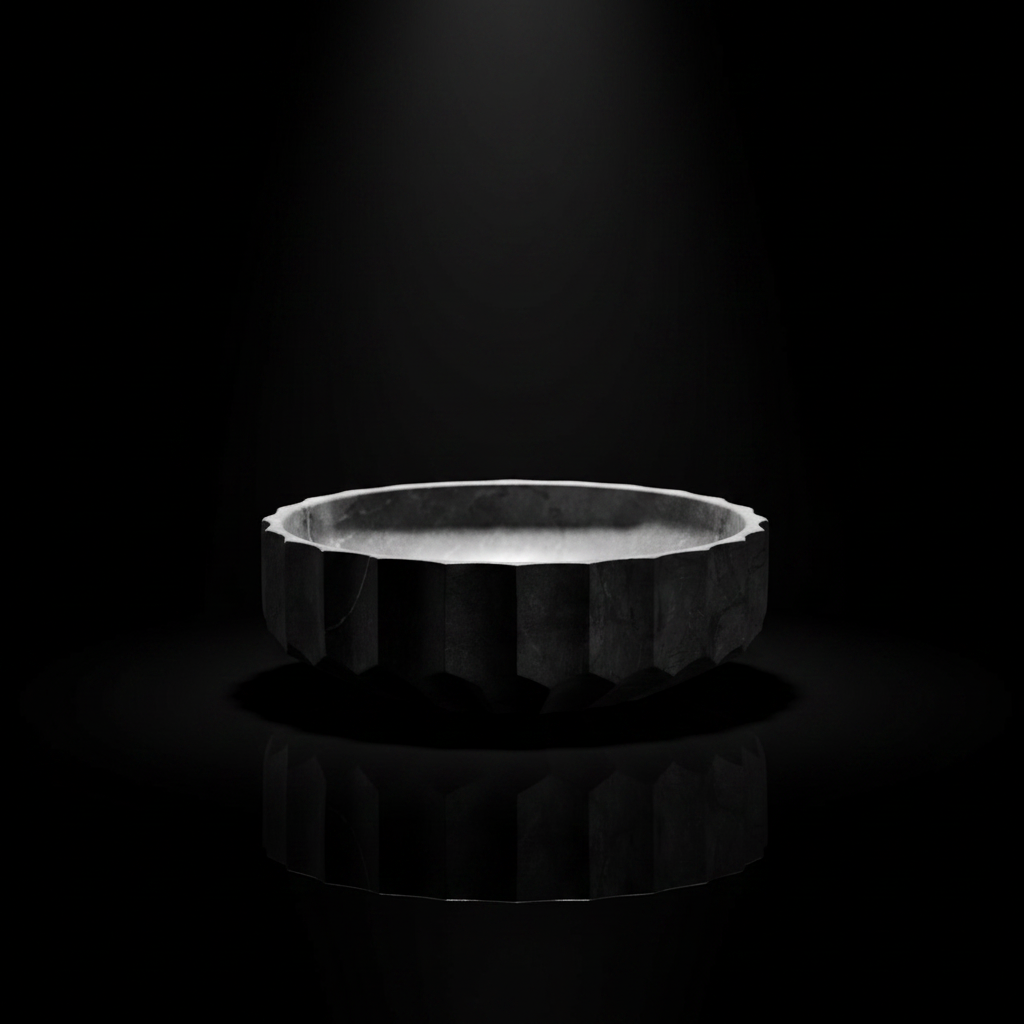 Estudio Fondo Negro - Bowl Facetado