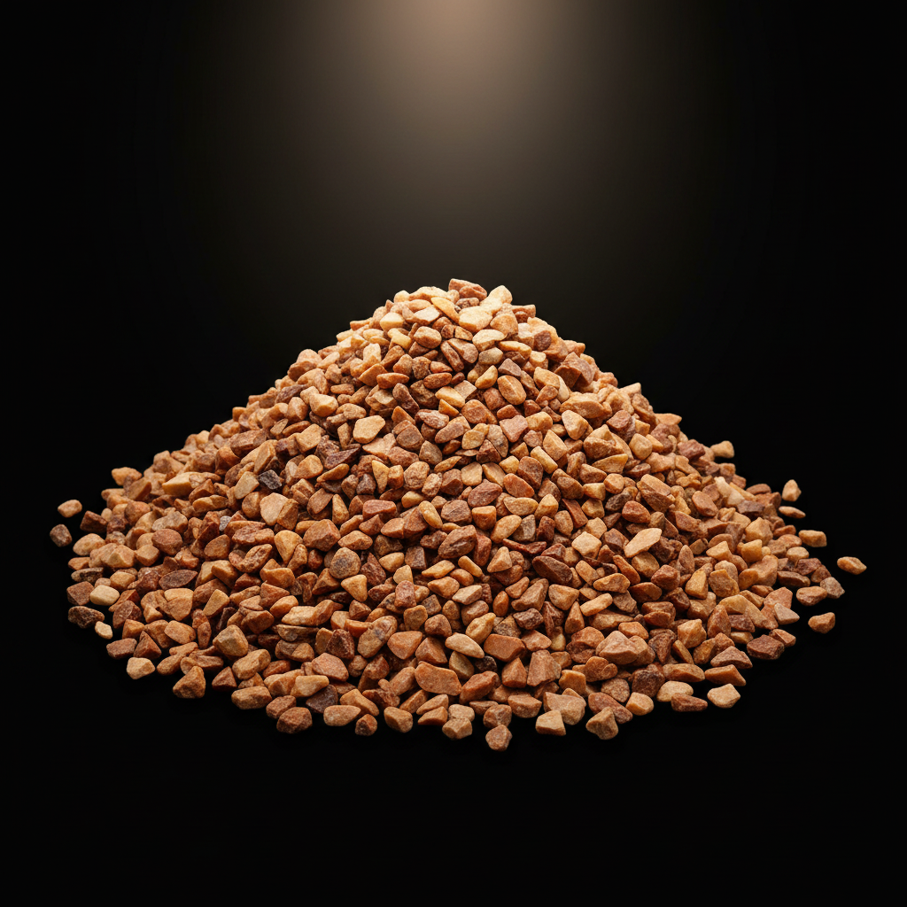 Estudio Fondo Negro - Grano de Mármol Rojo