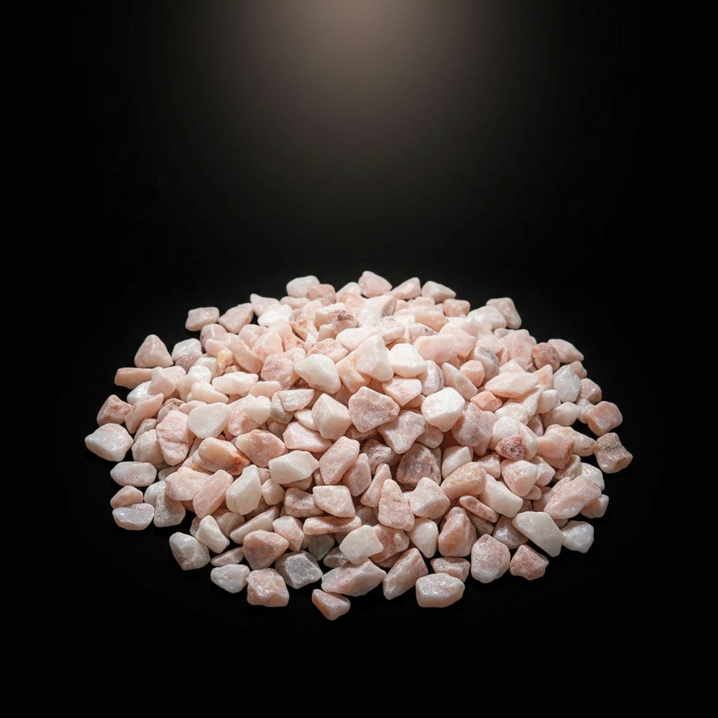 Estudio Fondo Negro - Grano de Mármol Rosa