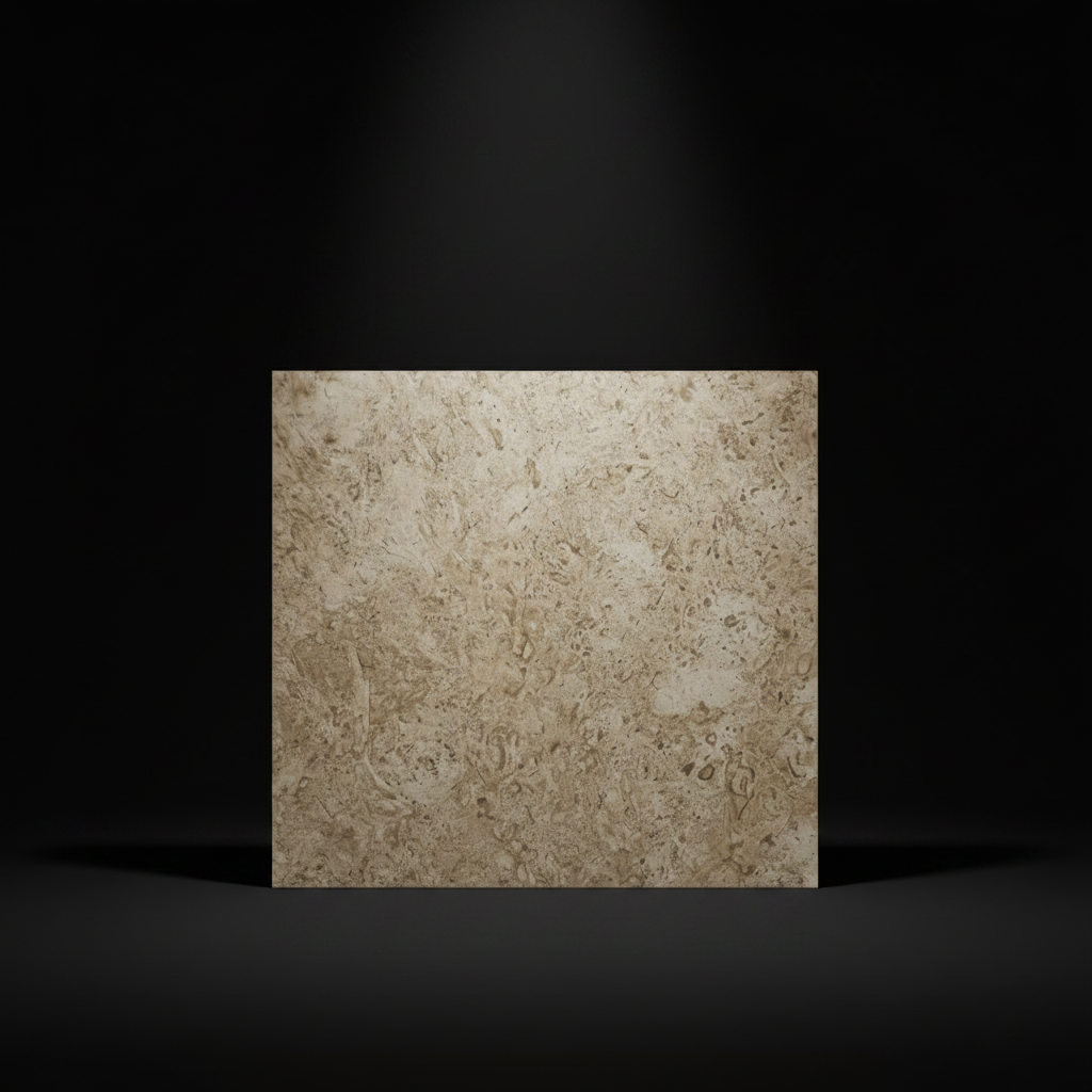Estudio Fondo Negro - Mármol Travertino Blanco