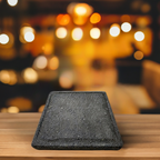 Comal de Piedra Natural Rectangular 30x20cm - Artesanal para Fuego