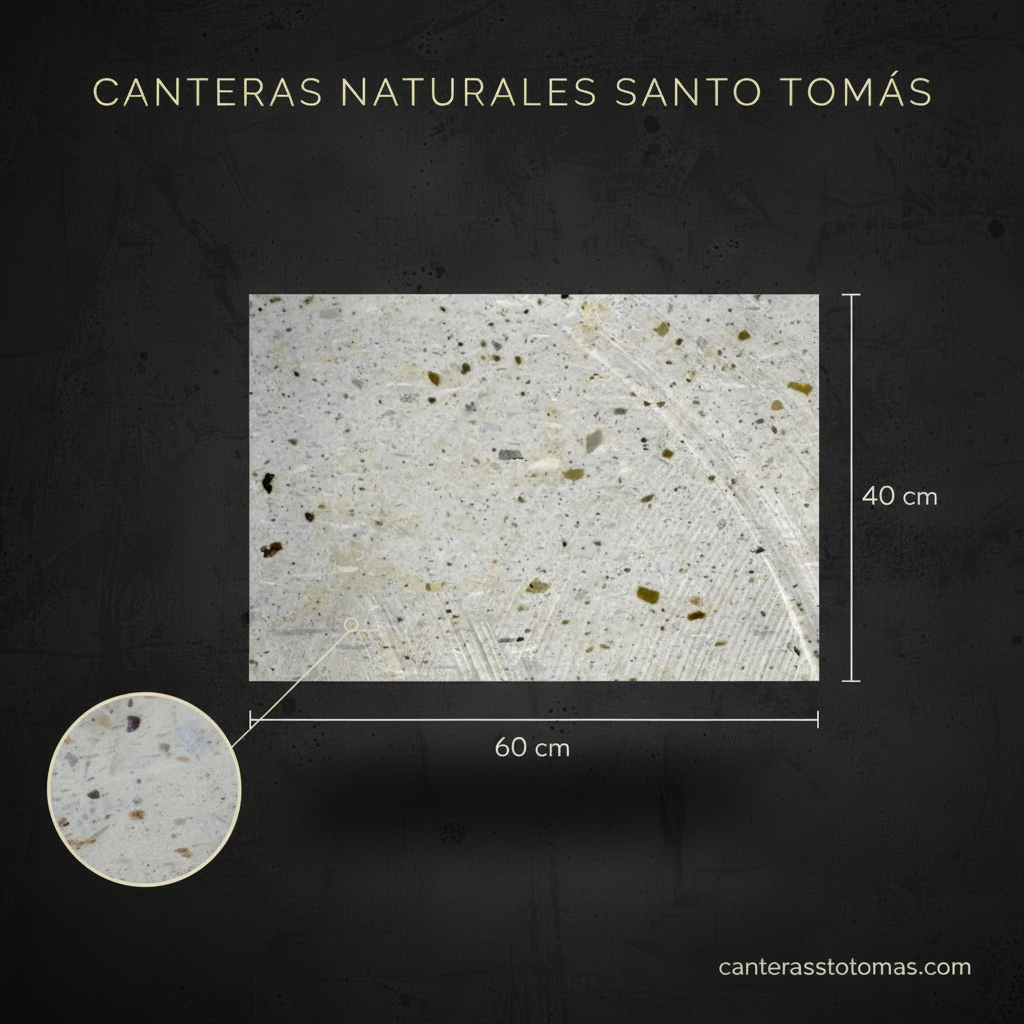 Cantera Blanca Mexicana - Variante 60x40 cm