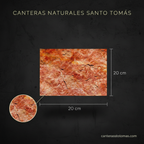 Cantera Roja Tlayua - Variante 20x20 cm