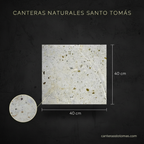 Cantera Blanca Mexicana - Variante 40x40 cm
