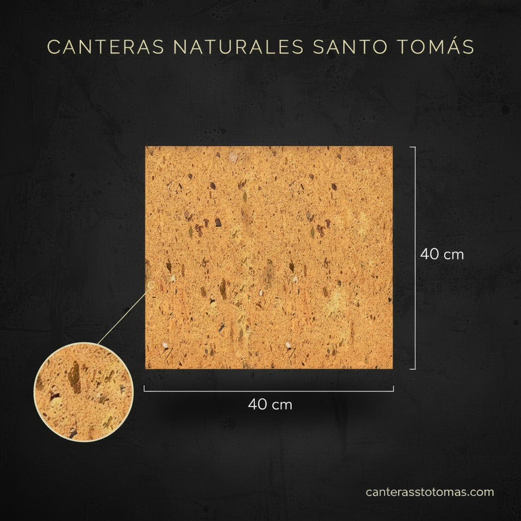 Cantera Bronce - Variante 40x40 cm