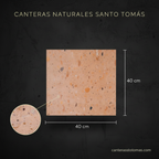 Cantera Naranja Mexicana - Variante 40x40 cm