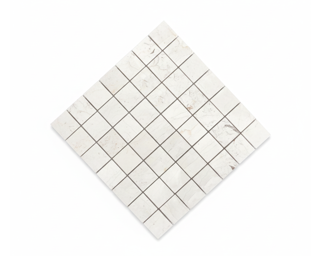 Malla Cuadro Bellagio de piedra natural 30x30cm - foto de estudio profesional fondo blanco vista plana