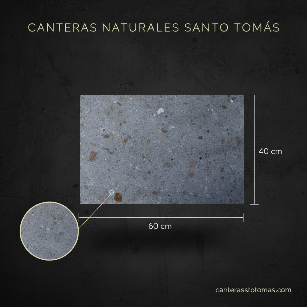 Cantera Gris Tajín - Variante 60x40 cm