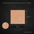 Cantera Naranja Mexicana - Variante 30x30 cm