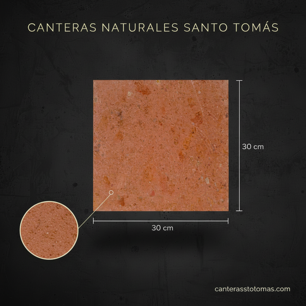Cantera Roja Tagui - Variante 30x30 cm