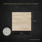 Cantera Beige Rivera - Variante 30x30 cm