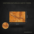 Cantera Naranja Ticul - Variante 60x40 cm