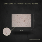 Cantera Rosa Mexicana - Variante 40x40 cm