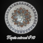 Tapete de Mármol Artesanal Modelo #10 — Vista cenital