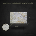 Cantera Perla Dorada - Variante 60x40 cm