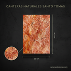 Cantera Roja Tlayua - Variante 20x40 cm